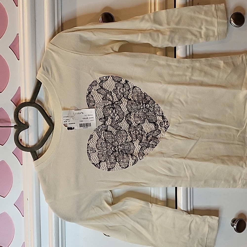 Girls Lesters long sleve tee